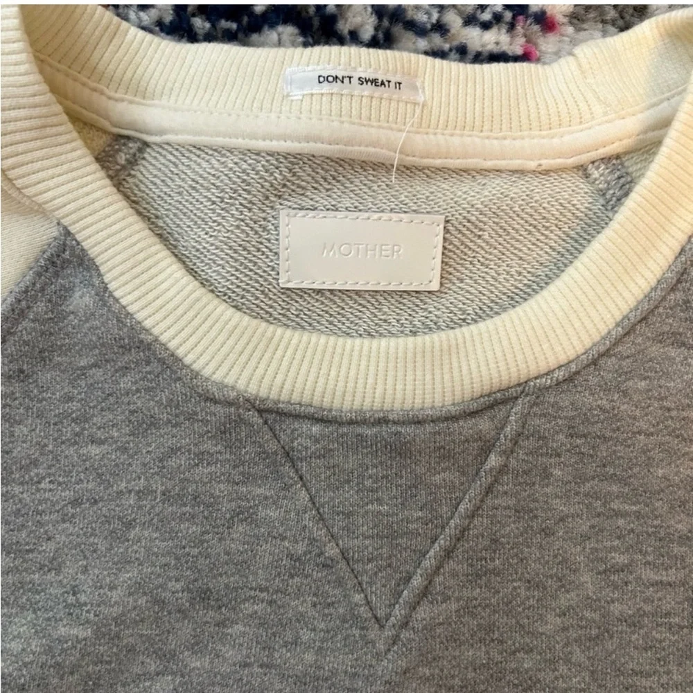 Mother The Square Adios Raglan Sweatshirt XS - Picture 7 of 7